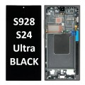 Samsung  SM-S928 (S24 Ultra 5G 2024) Titanium OLED LCD touch screen (Original Service Pack) with frame [Black/Green/Blue] GH82-33396B/33386B